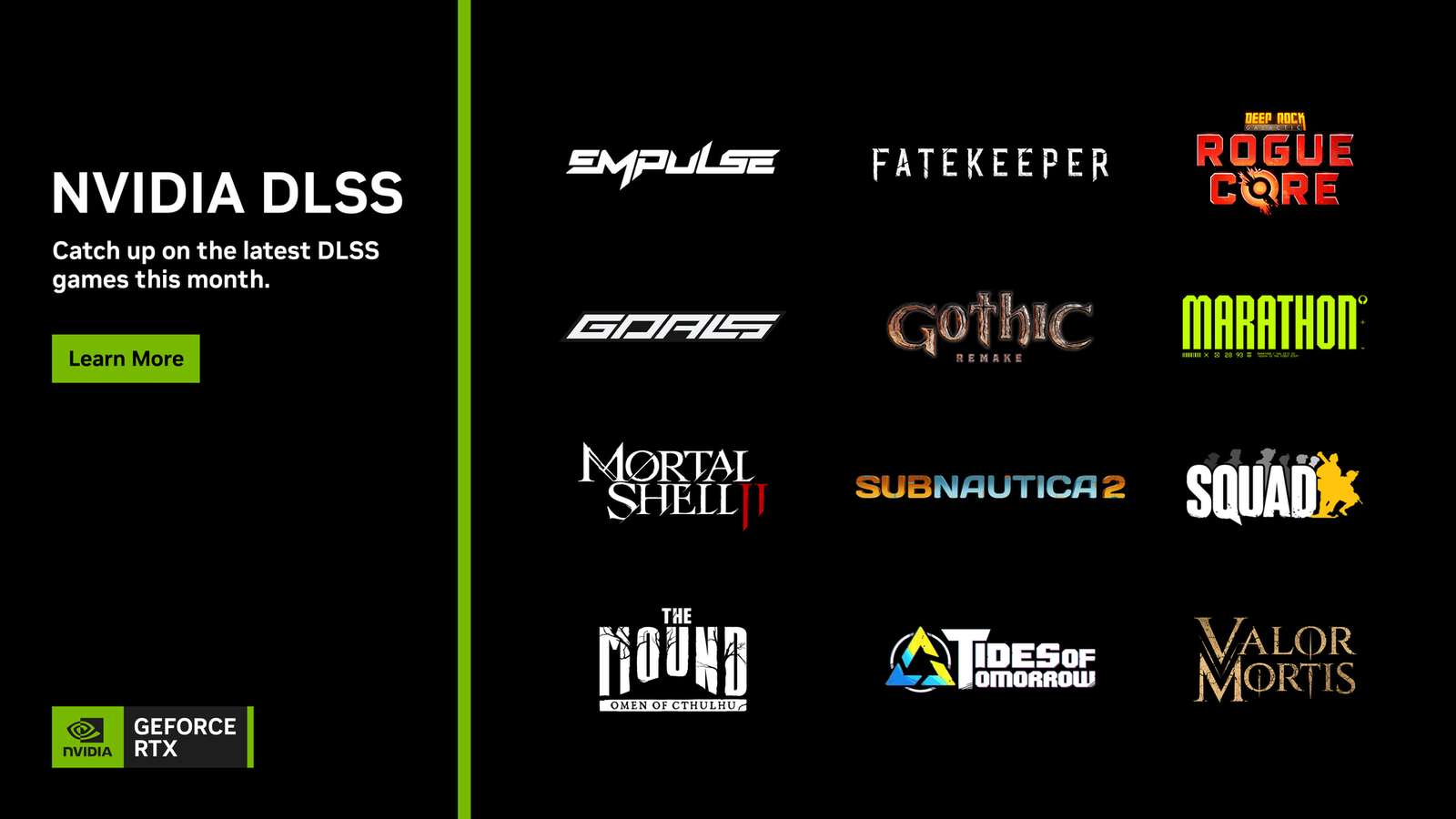 Junio termina con una gran propuesta de nuevos juegos con DLSS y llegan las rebajas de verano para los juegos con RTX