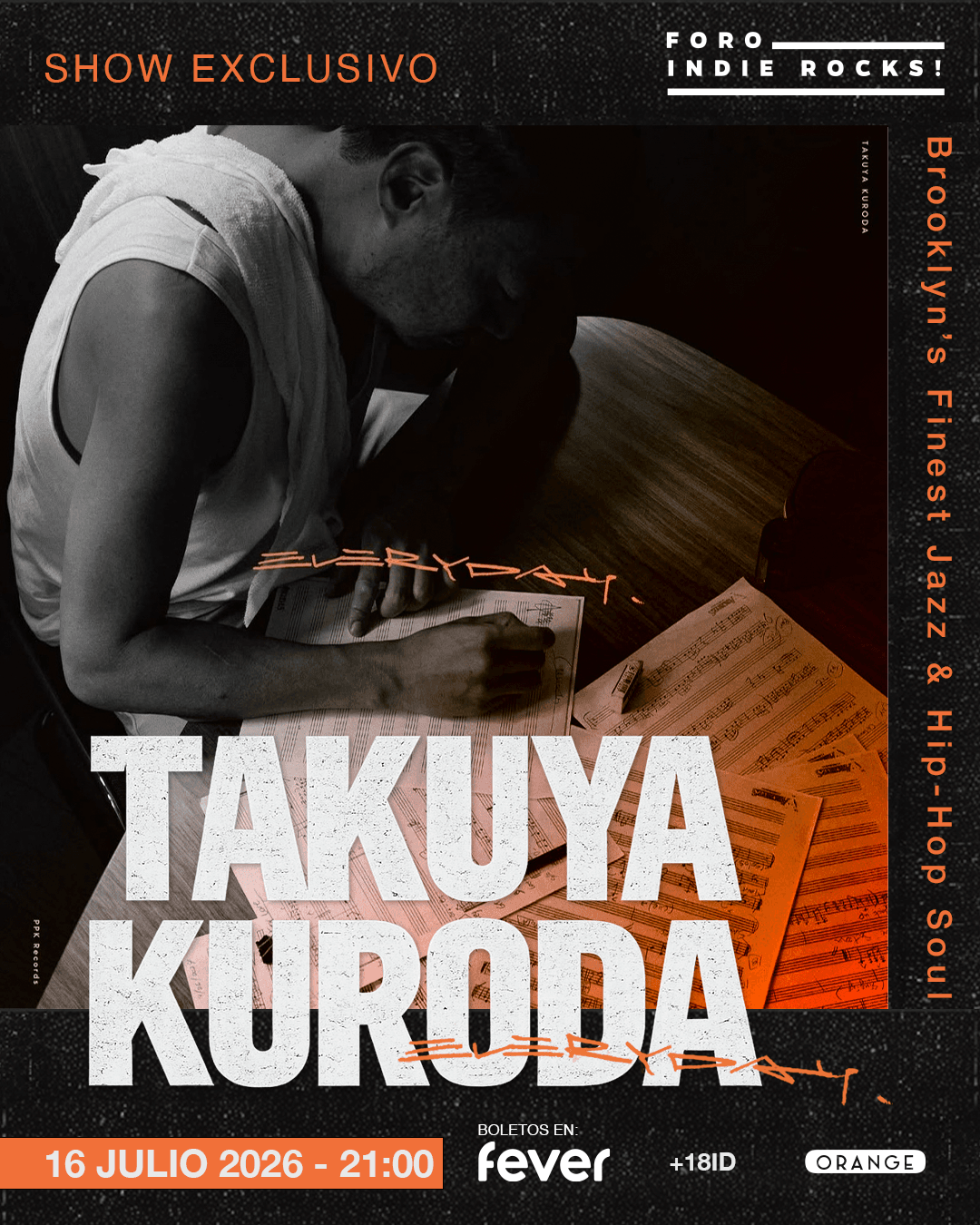 Takuya Kuroda llega por primera vez a México como solista